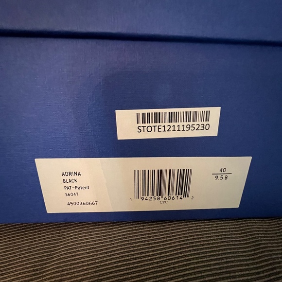 Stuart Weitzman Adrina Black Patent Leather Loafers 9.5 B - Picture 12 of 12